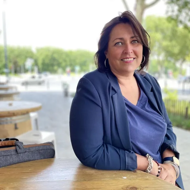 photo séverine lécuyer, candidat de la liste mieux vivre à saumur (divers droite).  ©  ouest-france