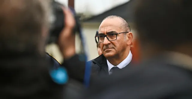 photo  laurent nuñez dans le maine-et-loire, après les crues et inondations de la maine et de la sarthe, fin février. photo d’illustration.  &copy;  franck dubray/ouest-france 