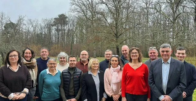 photo  florian stéphan (à droite) conduit la liste « breillois de cœur ».  &copy;  archives co 