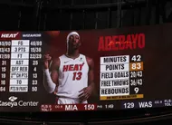 photo  bam adebayo a réalisé la plus grande performance offensive des vingt dernières années en nba. 