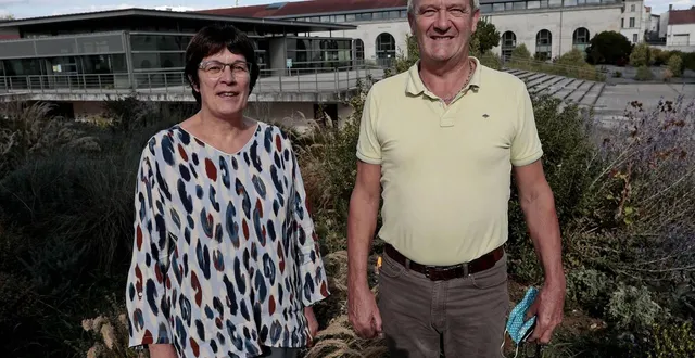 photo  chantal brillaud et dorick barillot, co-présidents du groupe de gauche et citoyen.  &copy;  archives co 