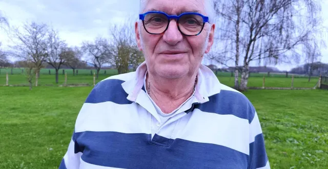 photo  jacques camus, candidat et tête de liste réagir ensemble pour une nouvelle dynamique.  &copy;  le maine libre 