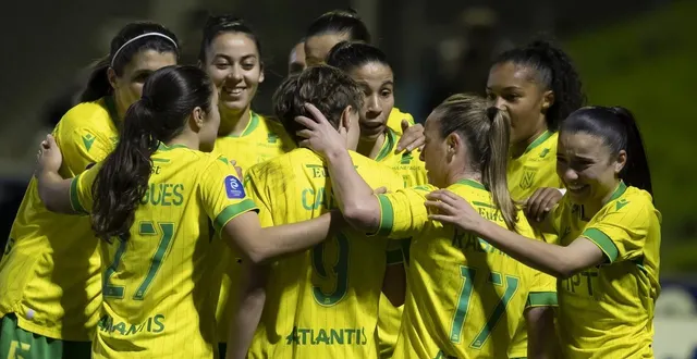 photo  les nantaises ont retrouvé le goût de la victoire après trois matchs nuls en championnat.  &copy;  philippe jeuland 