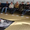 photo  une dizaine de participants à l’initiation des premiers gestes de secours. 