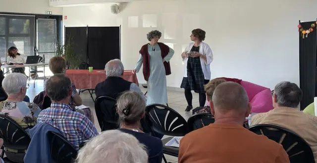 photo  parce qu’aimer et désirer ne s’arrêtent pas avec l’âge, un théâtre forum est organisé dans la commune.  &copy;  ouest-france 