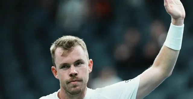photo  rémy bertola s’est qualifié pour les 8es de finale du challenger de cherbourg, mercredi 11 mars 2026, après son succès au 1er tour contre le norvégien nicolai budkov kjaer.  &copy;  archives open de quimper 