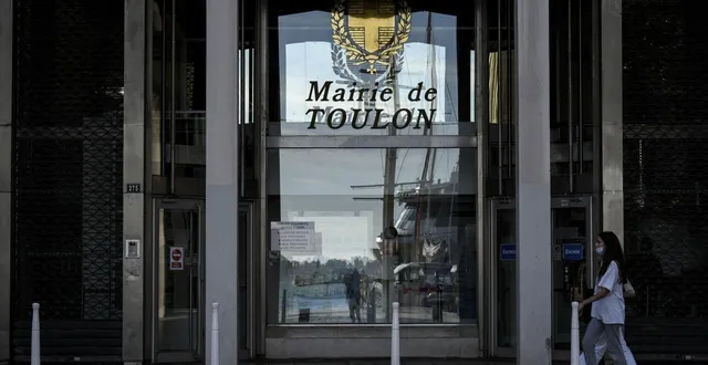 photo  illustration de la mairie de toulon en 2021.  &copy;  magali cohen / archives hans lucas via afp 