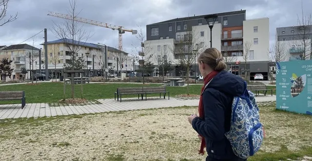 photo  la place jacques-chirac se veut être le nouveau cœur battant de la commune d’avrillé.  &copy;  ouest-france 