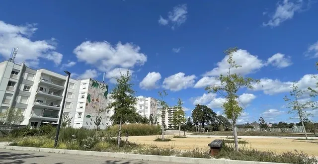 photo  quartier de belle-beille, à angers (maine-et-loire).  &copy;  ouest-france 