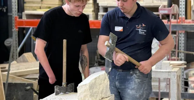 photo  portes ouvertes chez les compagnons du devoir, samedi 21 mars.  &copy;  compagnons du devoir 