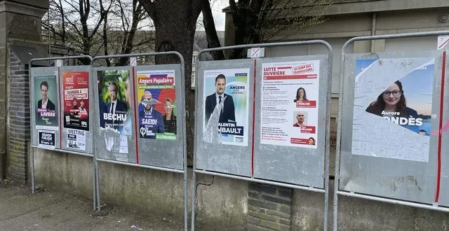 photo  sept candidats mènent une liste pour la mairie d’angers, ce mois de mars 2026.  &copy;  ouest-france 
