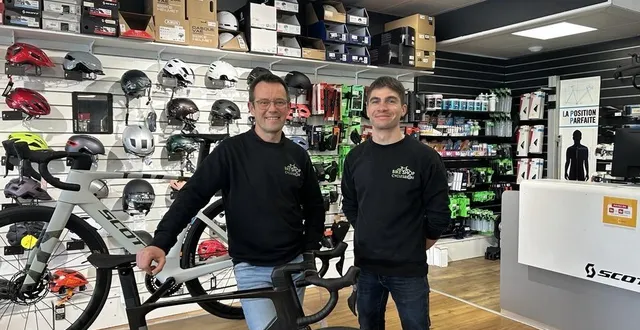 photo  les cycles du loir déménagent début avril, le magasin va s’installer route des mollans à la flèche (sarthe).  &copy;  ouest france 