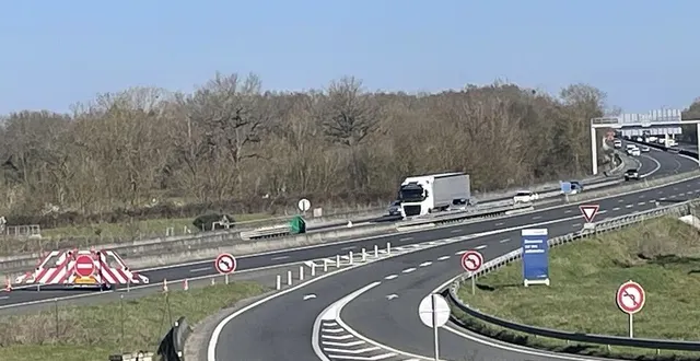 photo  un échangeur de l’autoroute a11 sera fermé deux nuits à angers (maine-et-loire). photo d’illustration.  &copy;  ouest-france 