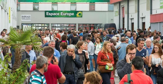photo  le space réunit chaque année environ 100 000 personnes, dont des professionnels de plus de 100 pays différents.  &copy;  ouest-france 