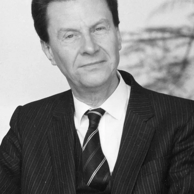 photo jean vimal du bouchet (ici en 1986) a été maire d’argentan pendant vingt-quatre ans, de 1965 à 1989.  ©  archives ouest-france