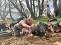 photo  fils tendus, boue et pneus qui entravent la progression : militaires et civils se sont mesurés aux mêmes obstacles lors de la ban race mercredi 11 mars 2026. 