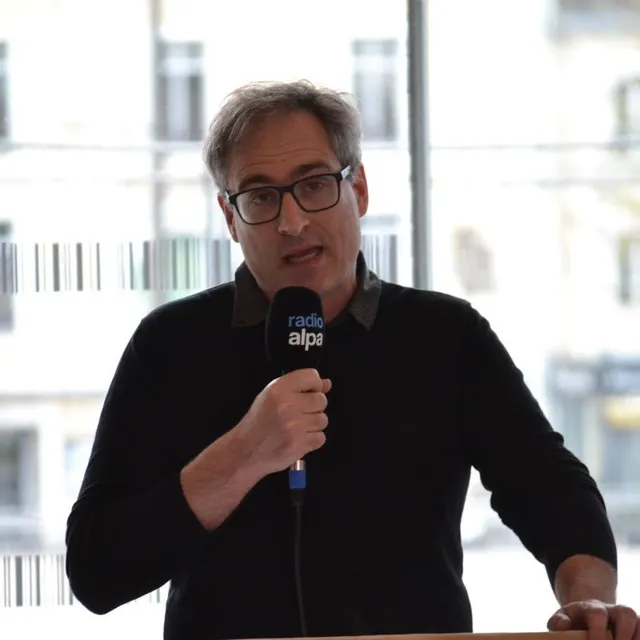 photo arnaud rabette, candidat lutte ouvrière aux élections municipales de mars 2026, au mans (sarthe).  ©  ouest-france