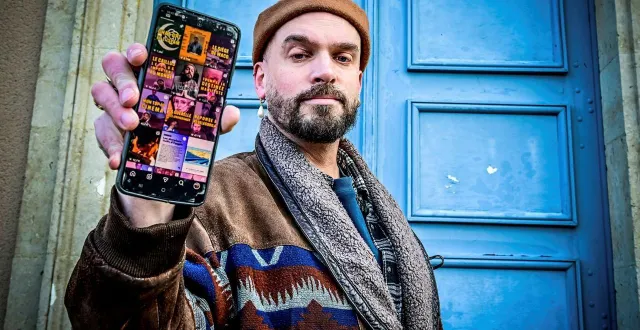 photo  damien fabre est un vulgarisateur historique sarthois, doctorant spécialisé en histoire des religions.  &copy;  photo le maine libre - yvon loué 