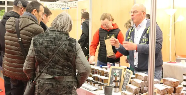 photo  une soixantaine d’exposants seront présents au salon gourmand de mayenne, ce week-end des 14 et 15 mars 2026.  &copy;  archives ouest-france 