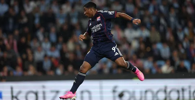 photo  endrick a délivré les lyonnais en fin de match face au celta vigo.  &copy;  nurphoto via afp / luis eiras 