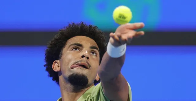 photo  arthur fils a été battu jeudi 12 mars par alexander zverev en quarts de finale du masters 1000 d’indian wells.  &copy;  karim jaafar / afp 