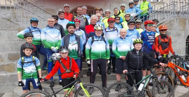 photo  les cyclotouristes d’andaine ont repris la randonnée.  &copy;  ouest-france 