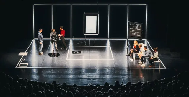 photo  le spectacle géométrie variable sera présenté, le 20 mars prochain, à l’éolienne.  &copy;  loic nys 