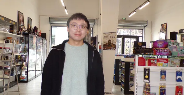 photo  pierre benoist est le gérant de la nouvelle franchise gamecash qui ouvrira à ruaudin samedi 14 mars avec un youtubeur de renommée.  &copy;  le maine libre 