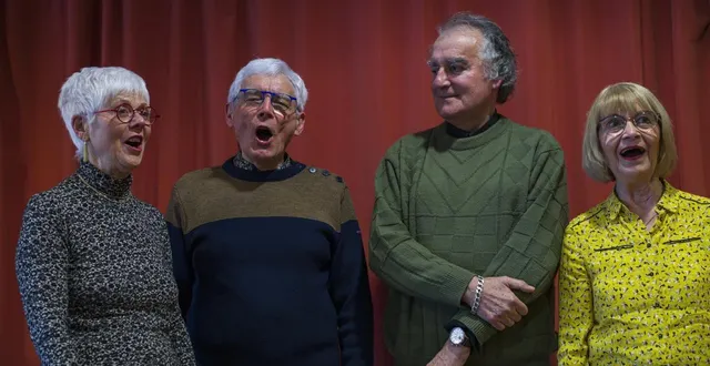 photo  saint-pavace, vendredi 13 février 2026. christiane, jean-yves, dominique fanal et nadège se préparent pour le grand rendez-vous du stabat mater.  &copy;  le maine libre – denis lambert 