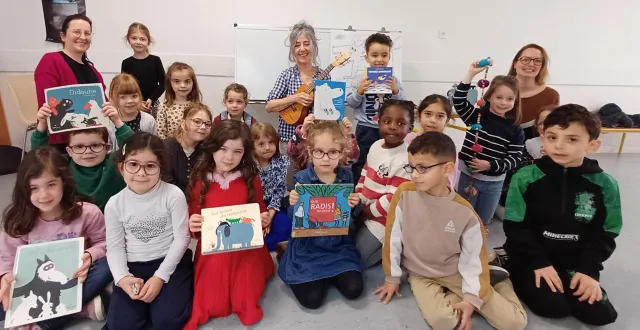 photo  vendredi 6 mars a eu lieu un atelier pédagogique à destination des élèves de grande section de l’école maternelle de la maraîchère.  &copy;  co 