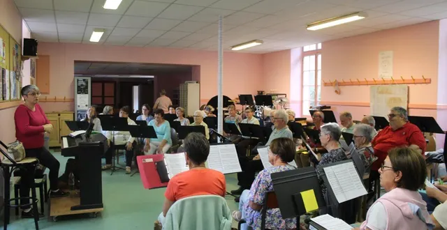 photo  la clef des chants répète un mardi soir sur deux à parcé.  &copy;  le maine libre 