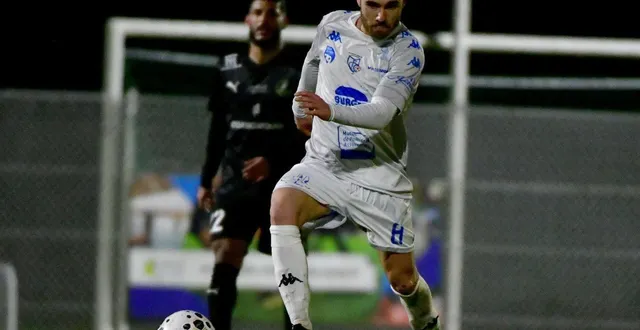 photo  benjamin barcq et les chauraisiens étaient menés de deux buts à la pause, ce vendredi 13 mars 2026, aux herbiers.  &copy;  co - marie delage 