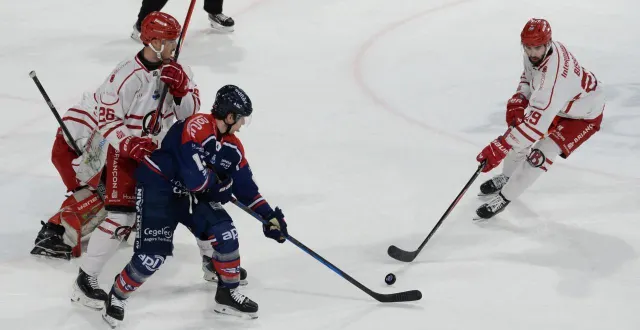 photo  les ducs mènent 1-0 face à nice.  &copy;  photo co - jérôme hurstel 