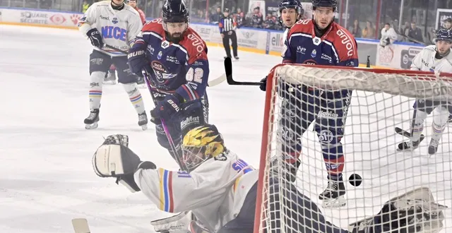 photo  romain gutierrez a inscrit le premier but du match.  &copy;  sébastien aubinaud 