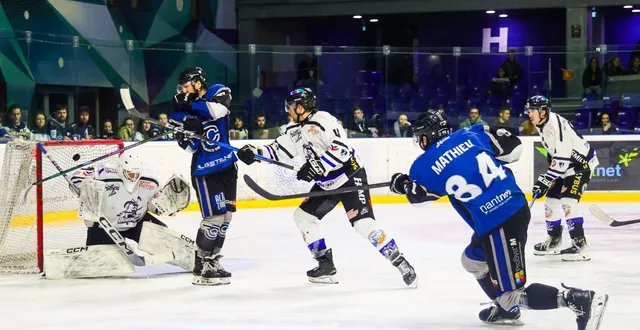 photo  les nantais ont failli revenir face à méribel dans ce premier match des playdowns.  &copy;  arnaud massom 