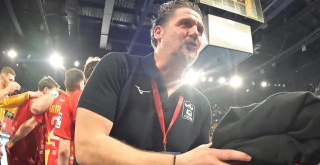 photo  sébastien quintallet et le caen hb ont gagné face à massy.  &copy;  guillaume marie 