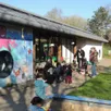 photo l’espace jeux de la maison de la petite enfance toujours très fréquenté.