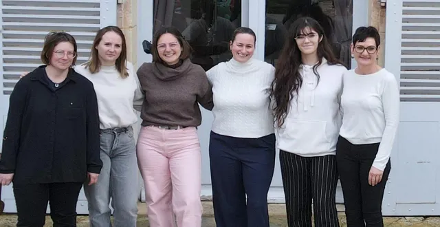 photo  l’ensemble de l’équipe s’apprête à accueillir le public.  &copy;  le maine libre 