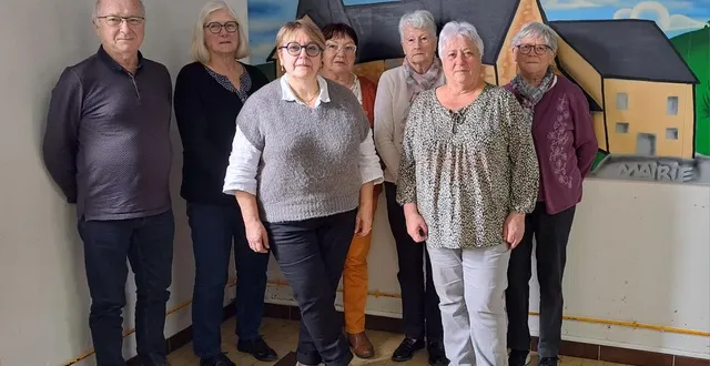 photo  le bureau renouvelé autour d’évelyne lefaux, à l’issue de l’assemblée générale.  &copy;  le maine libre 