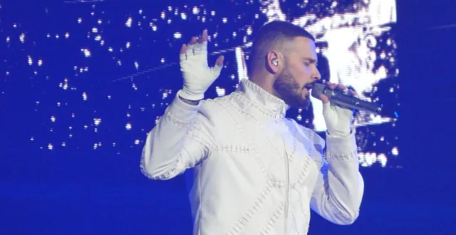 photo  matt pokora a offert aux 4 000 spectateurs d’antarès arena un show à l’américaine.  &copy;  le maine libre 