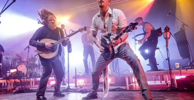 photo  vendredi 13 mars 2026, le groupe the celtic tramps a mis une ambiance de feu à la soirée du celtik fest, près du mans.  &copy;  ouest-france 