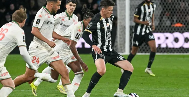 photo  angers, stade raymond-kopa, 14 mars. pierrick capelle était pour la première fois titulaire depuis plus d’un an.  &copy;  co-laurent combet 