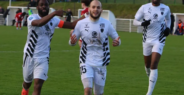 photo  mesbah a permis aux vannetais de revenir immédiatement à hauteur des brestois en début de match.  &copy;  gwenaël mahe 