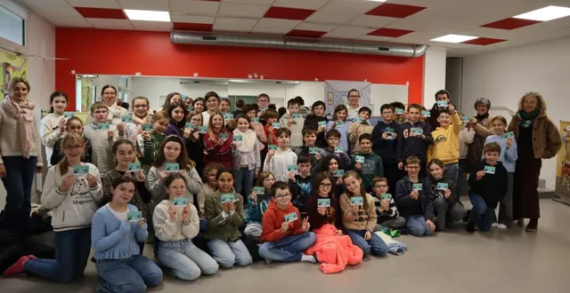 photo  les cm2 de l’école joubert ont tous obtenu leur permis internet.  &copy;  co 