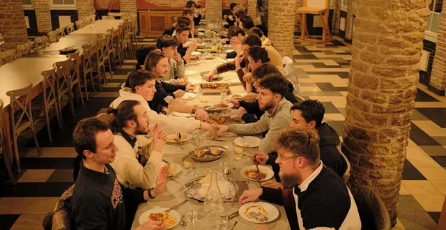 photo  salle à manger de la maison de la beaumette, à angers.  &copy;  simon torlotin / ouest-france 