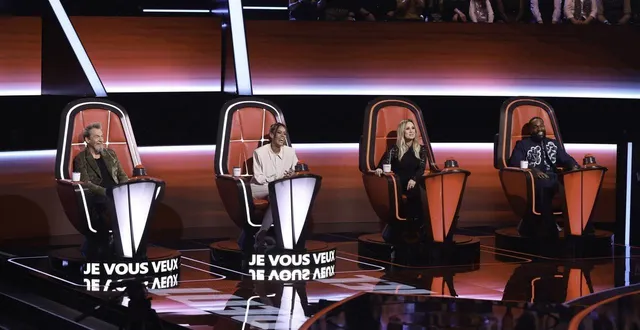 photo  un candidat a ému les coachs de « the voice » ce samedi 14 mars 2026.  &copy;  philippe leroux / bureau233 