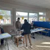 photo  les bureaux de vote, dont celui de l’école paul bert à flers, dans l’orne, ont ouvert à 8 h. 