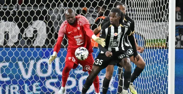 photo  le gardien angevin hervé koffi.  &copy;  jérôme fouquet/ouest-france. 