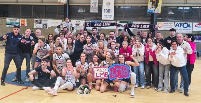 photo  lamboisières jouera la finale du trophée coupe de france contre saint-delphin le vendredi 24 avril  &copy;  lamboisières martin basket 