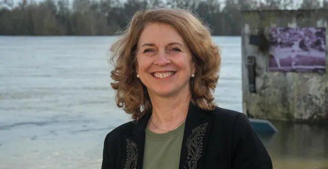 photo  véronique maillet est maire de trélazé depuis 2014.  &copy;  co - laurent combet 